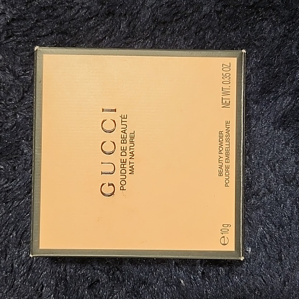 GUCCI Poudre De Beaute Mat Naturel Powder 02 Fair NWB